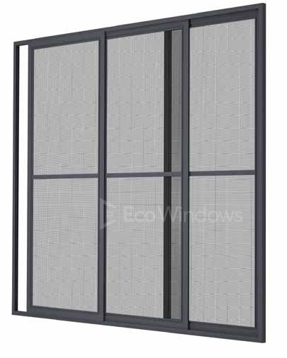 Anti-insect window and door screens