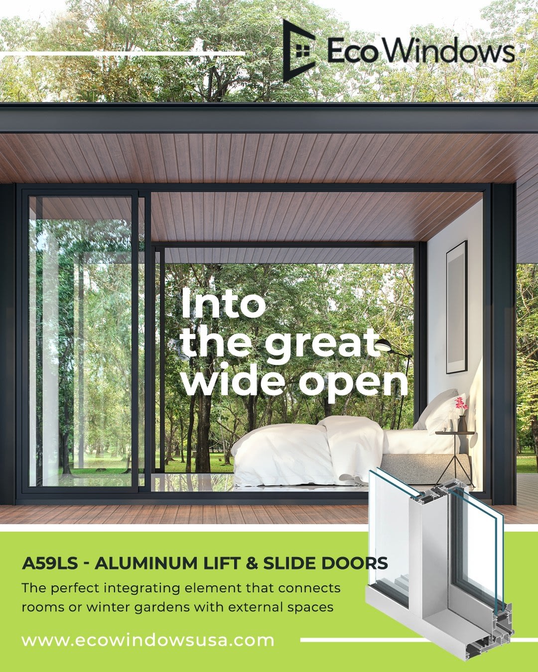 Lift & Slide Aluminum Doors