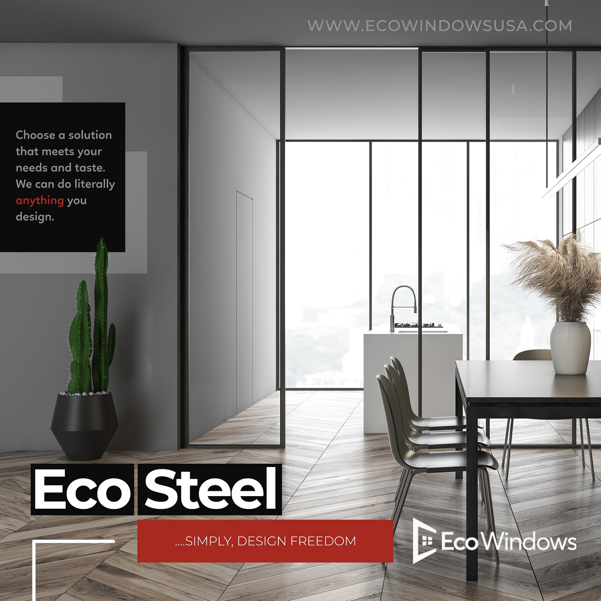 Steel doors - bring the design into your interior