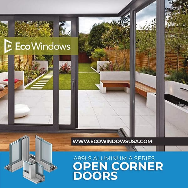Eco A89LS - Open Corner Doors